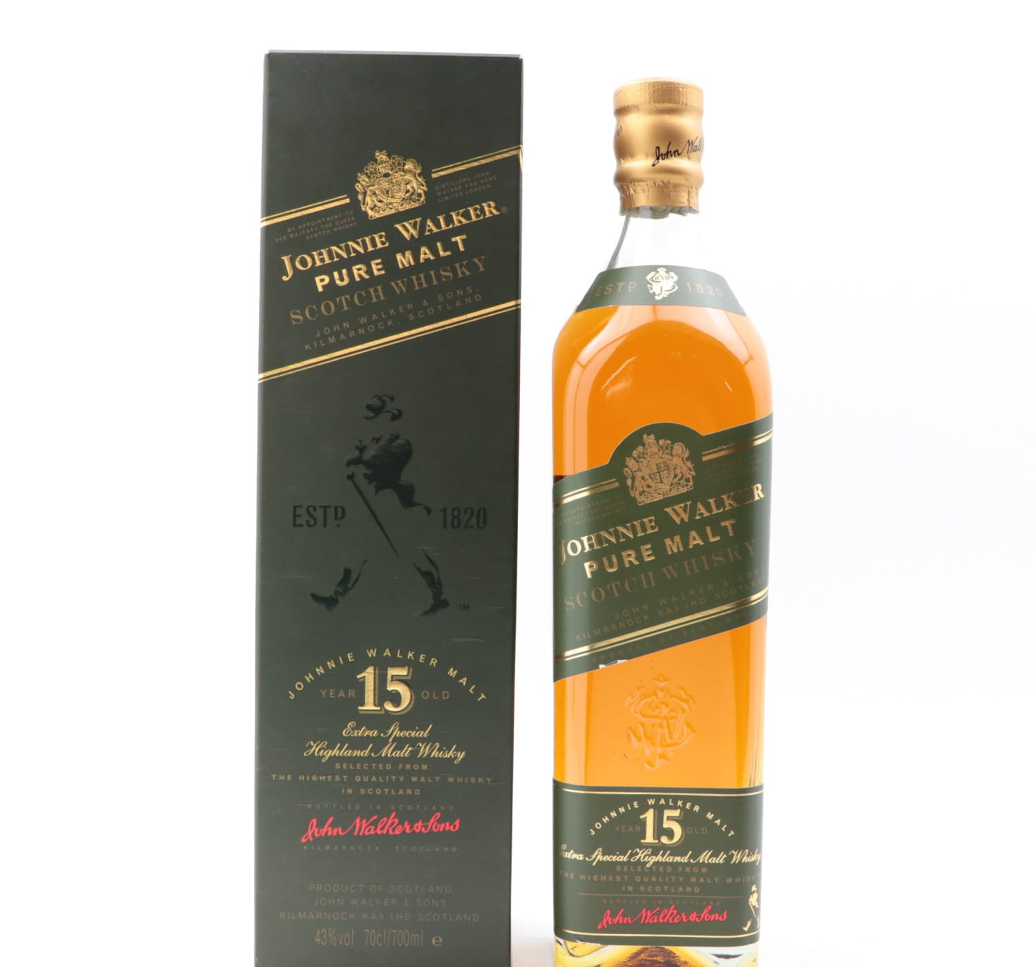 Johnnie Walker 15 Year Old Pure Malt Whisky 