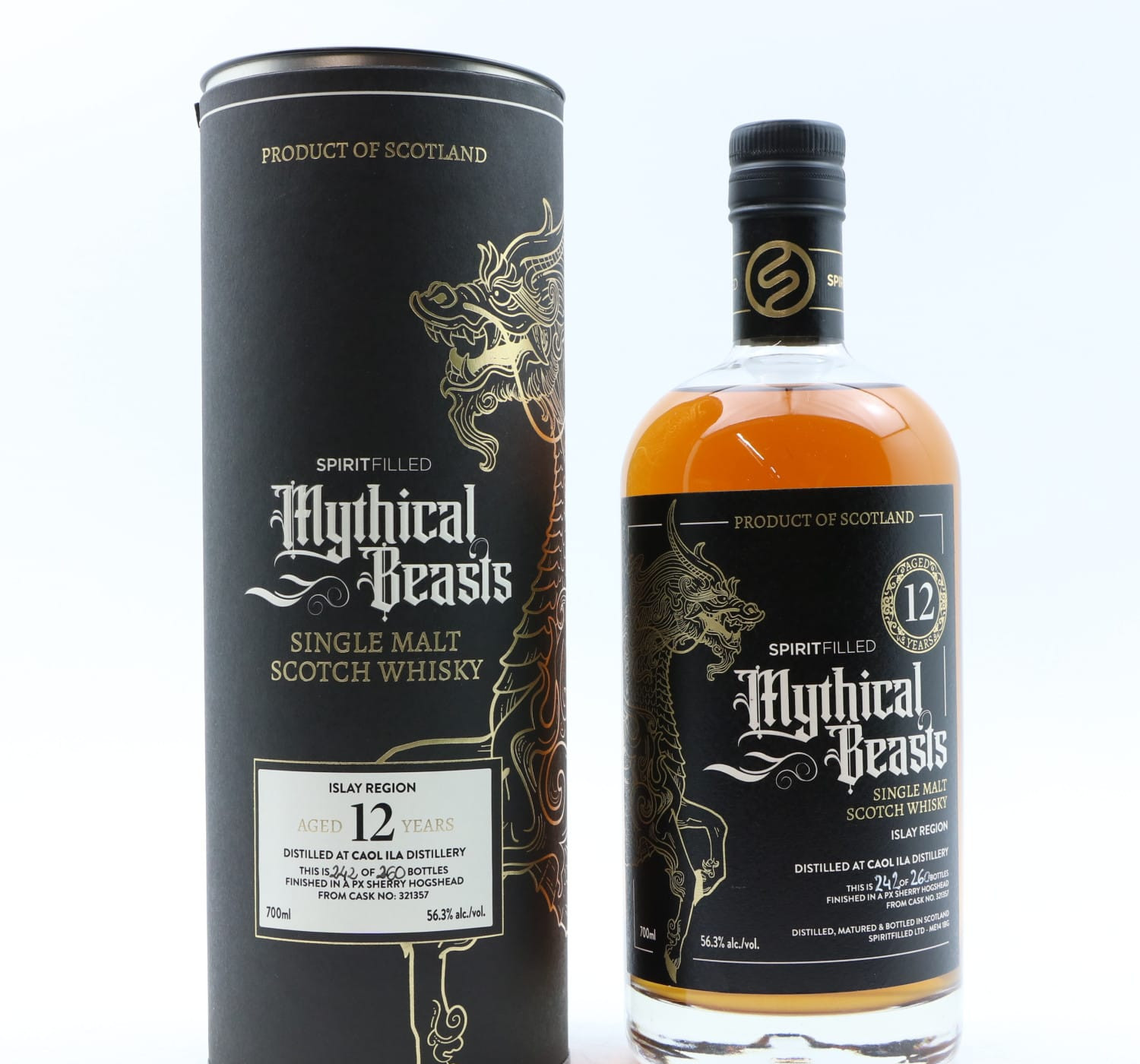 Caol Ila 12 Year Old Mythical Beasts Whisky 