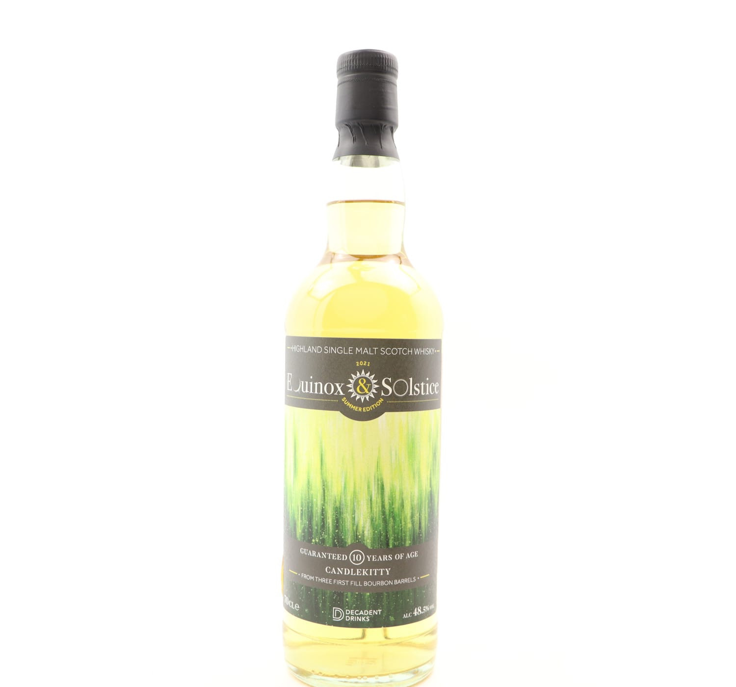 Candlekitty 10 Year Old Equinox & Solstice Summer Edition 2021 Whisky 