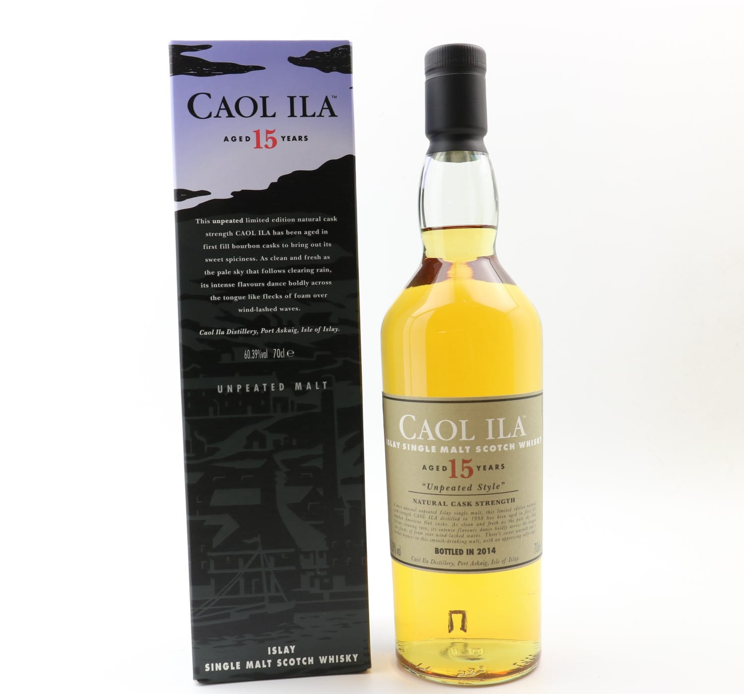 Caol Ila 15 Year Old Unpeated 2014 Release Whisky 