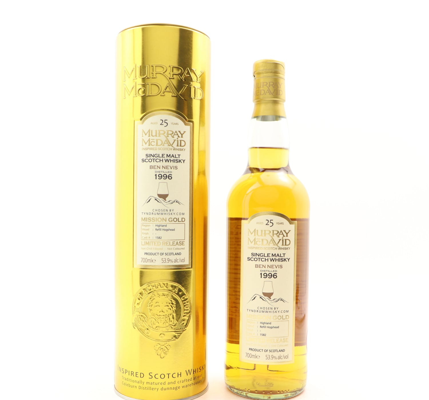 Ben Nevis 1996 25 Year Old Murray McDavid Whisky
