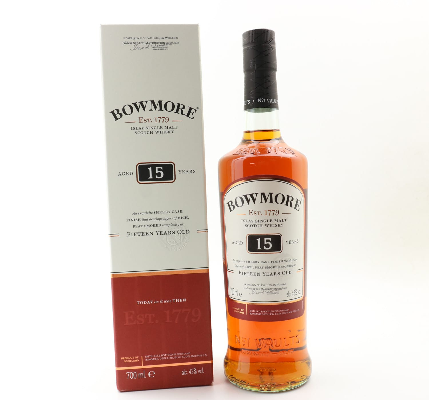 Bowmore 15 Year Old Whisky 