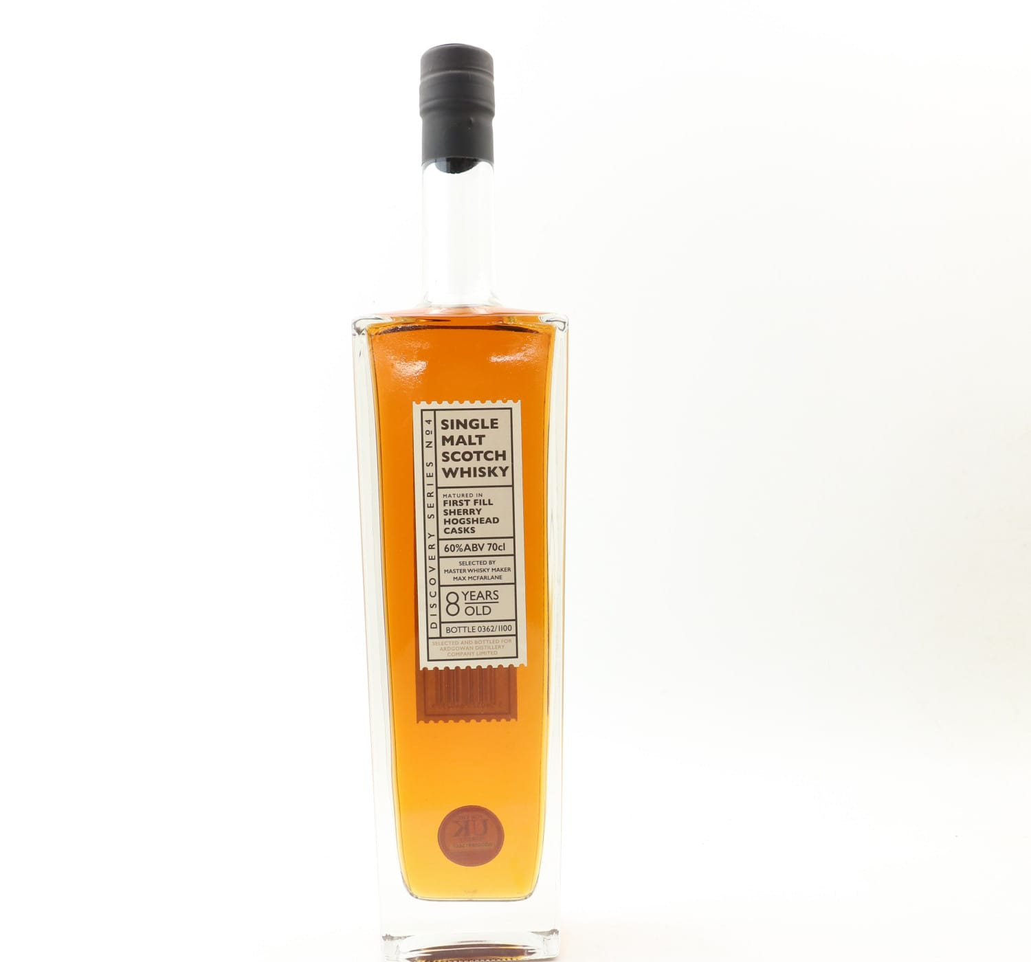 Ardgowan 8 Year Old Discovery Series No4 Whisky
