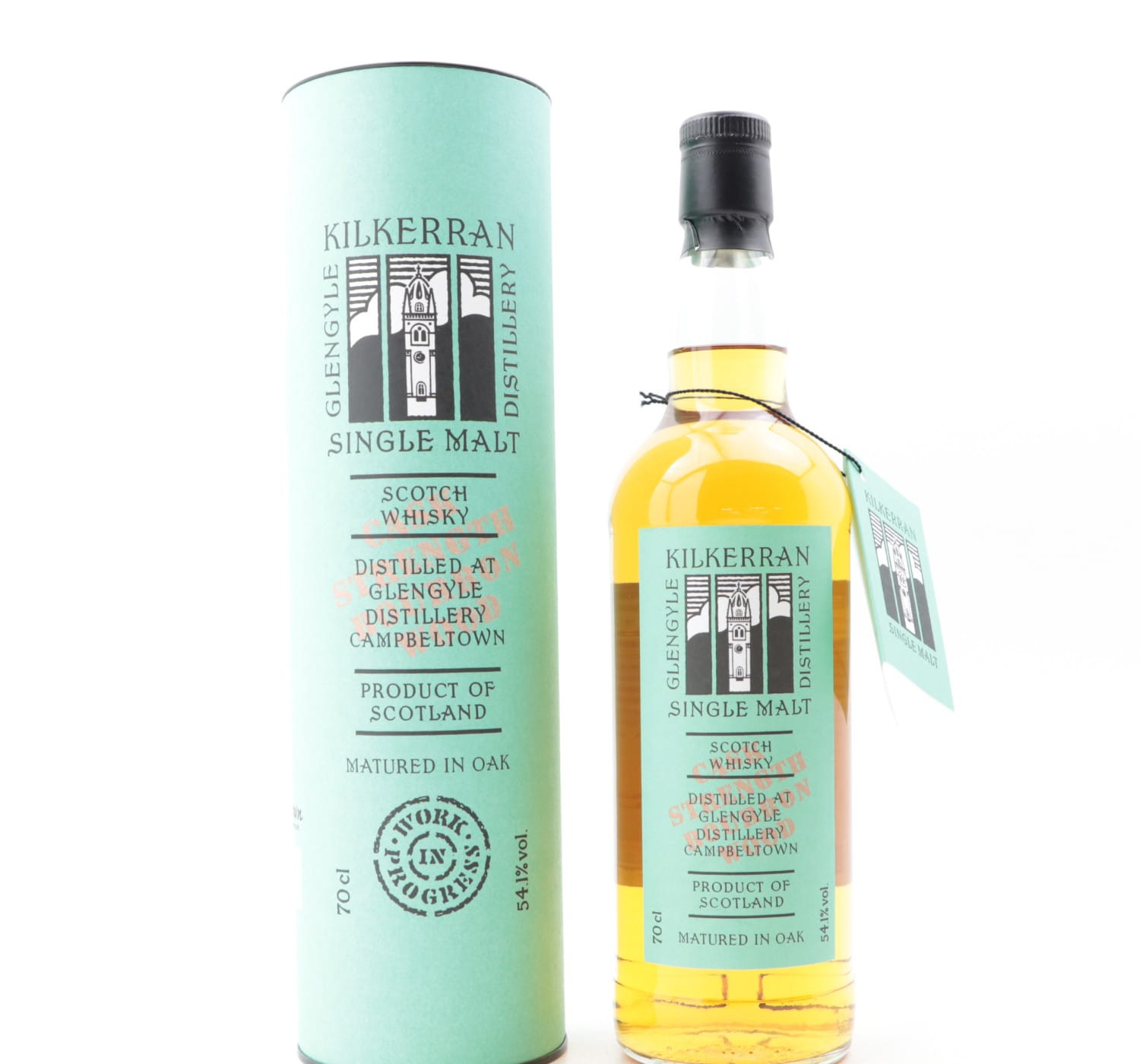 Kilkerran 2004 Work in Progress #7 Cask Strength Bourbon Wood Whisky 