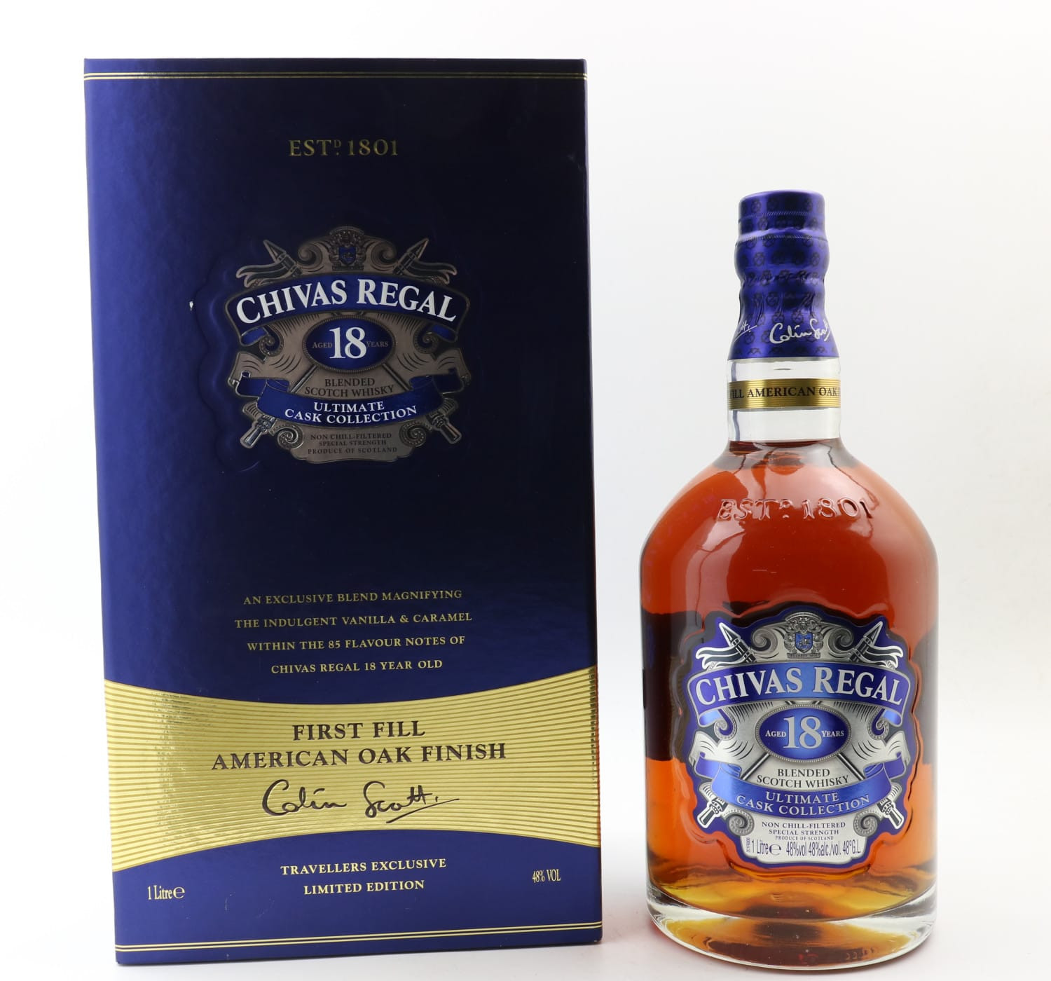 Chivas Regal 18 Year Old Ultimate Cask Collection 1L Whisky