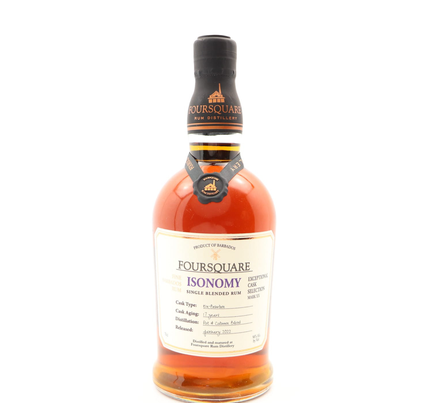 Foursquare 17 Year Old Isonomy Exceptional Cask Selection Mark XX Whisky 
