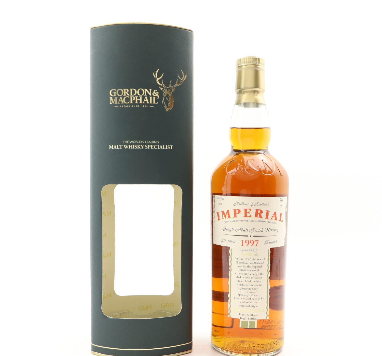 Imperial 1997 Gordon & MacPhail Whisky 