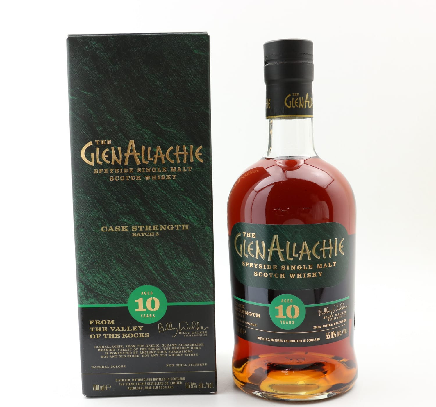 GlenAllachie 10 Year Old Cask Strength Batch #5 Whisky 