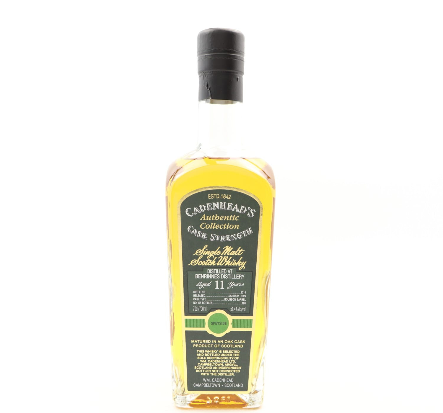 Benrinnes 2014 11 Year Old Cadenhead’s Whisky 
