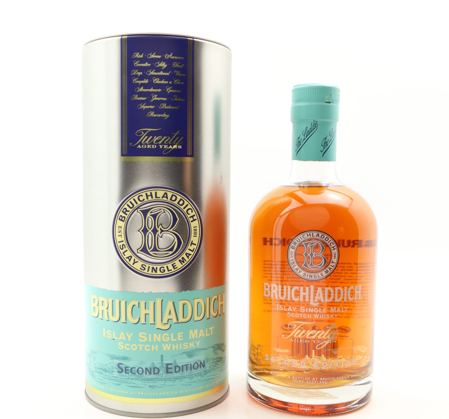Bruichladdich 20 Year Old Second Edition Whisky