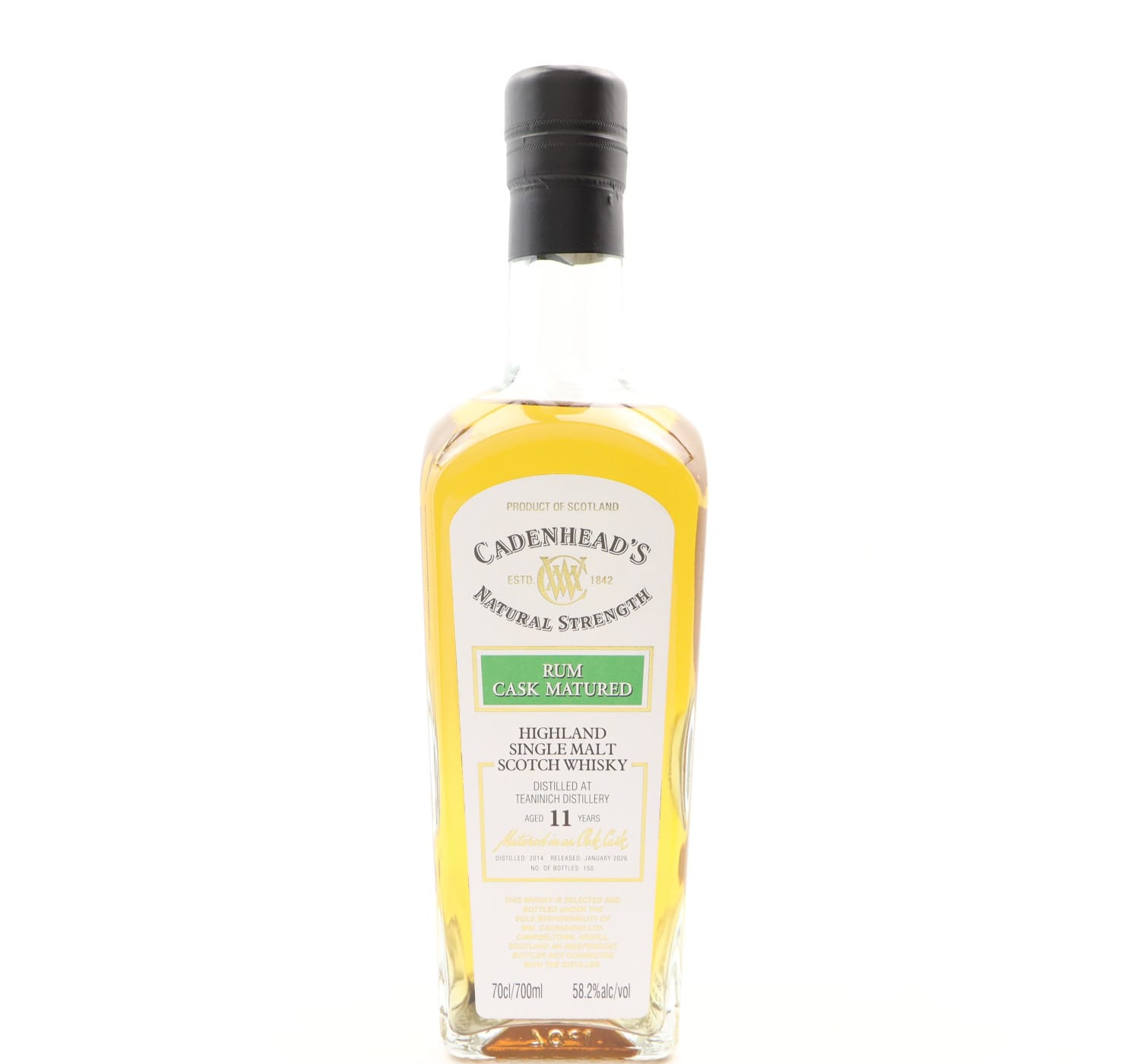 Teaninich 2014 11 Year Old Cadenhead’s Whisky 