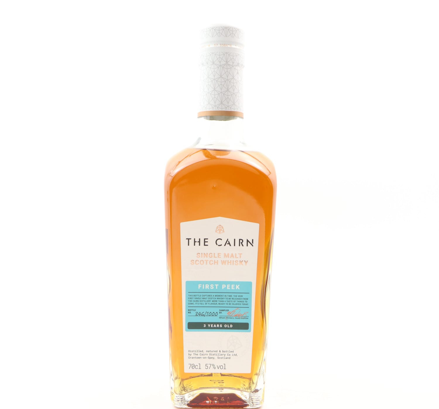 The Cairn Distillery 3 Year Old ‘First Peek’ Whisky 