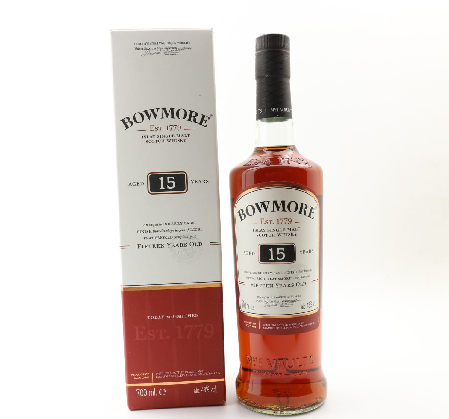 Bowmore 15 Year Old Whisky 
