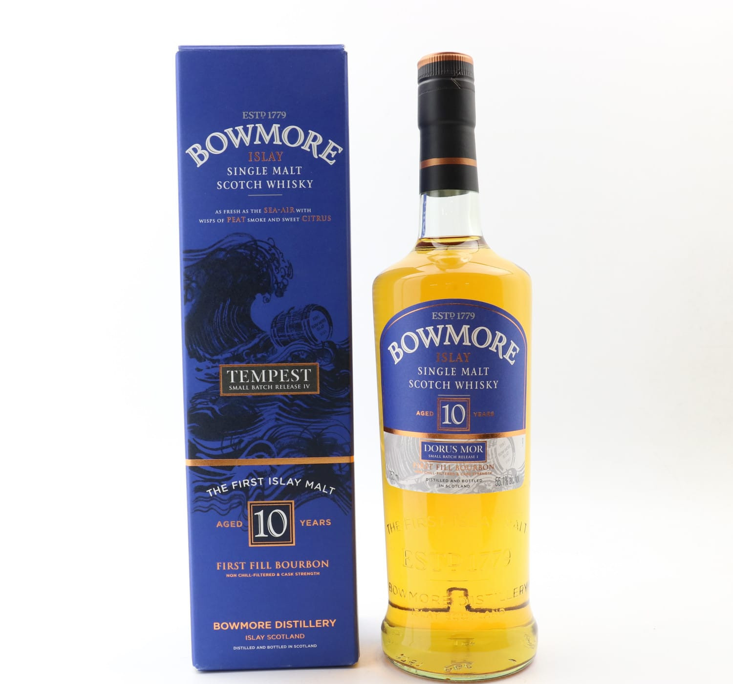 Bowmore Tempest 10 Year Old Small Batch Release #4 Whisky 