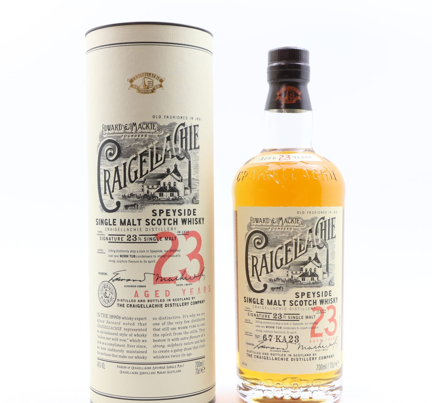 Craigellachie 23 Year Old Whisky 