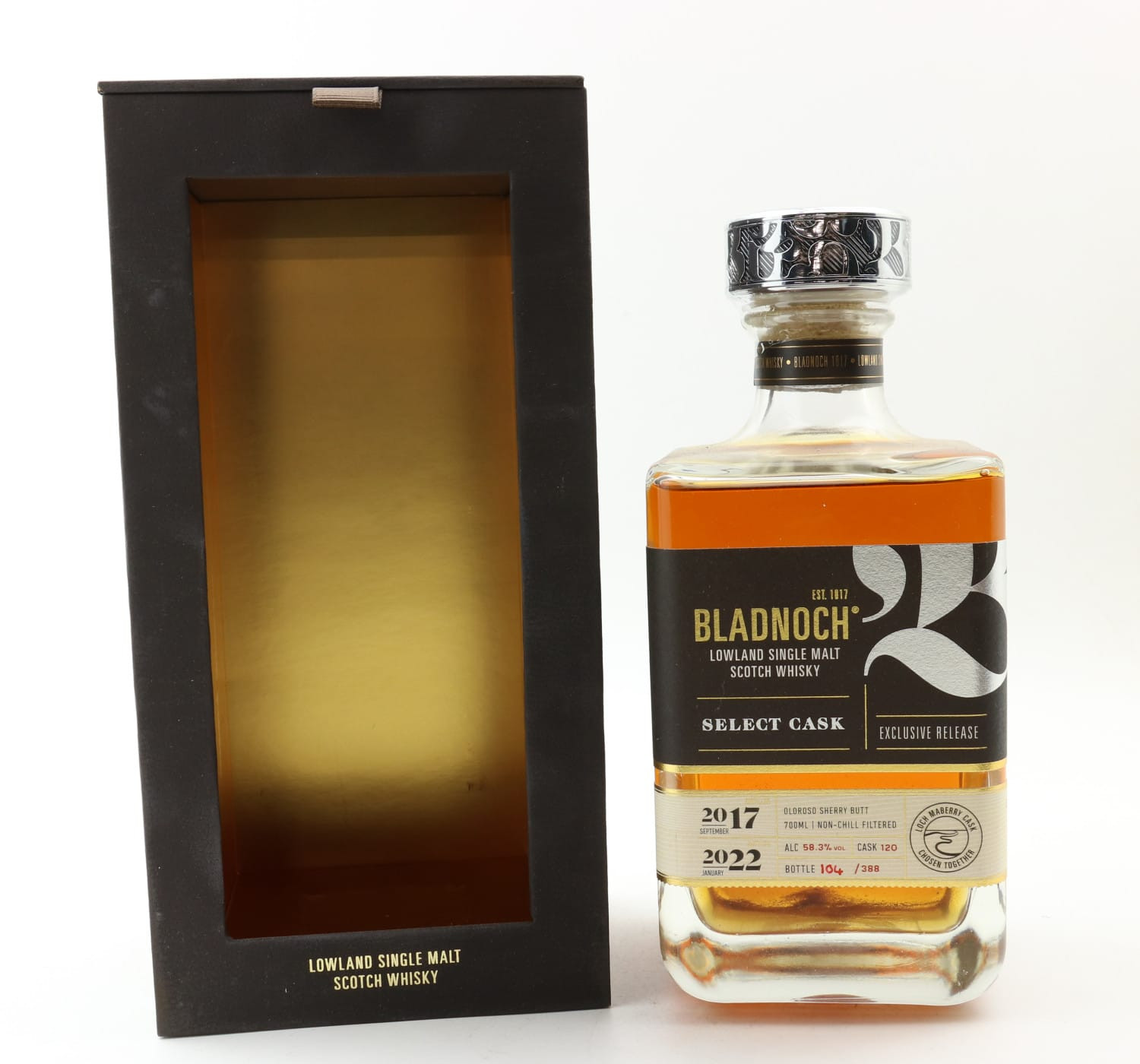 Bladnoch 2017 Select Cask #120 Loch Maberry Whisky 