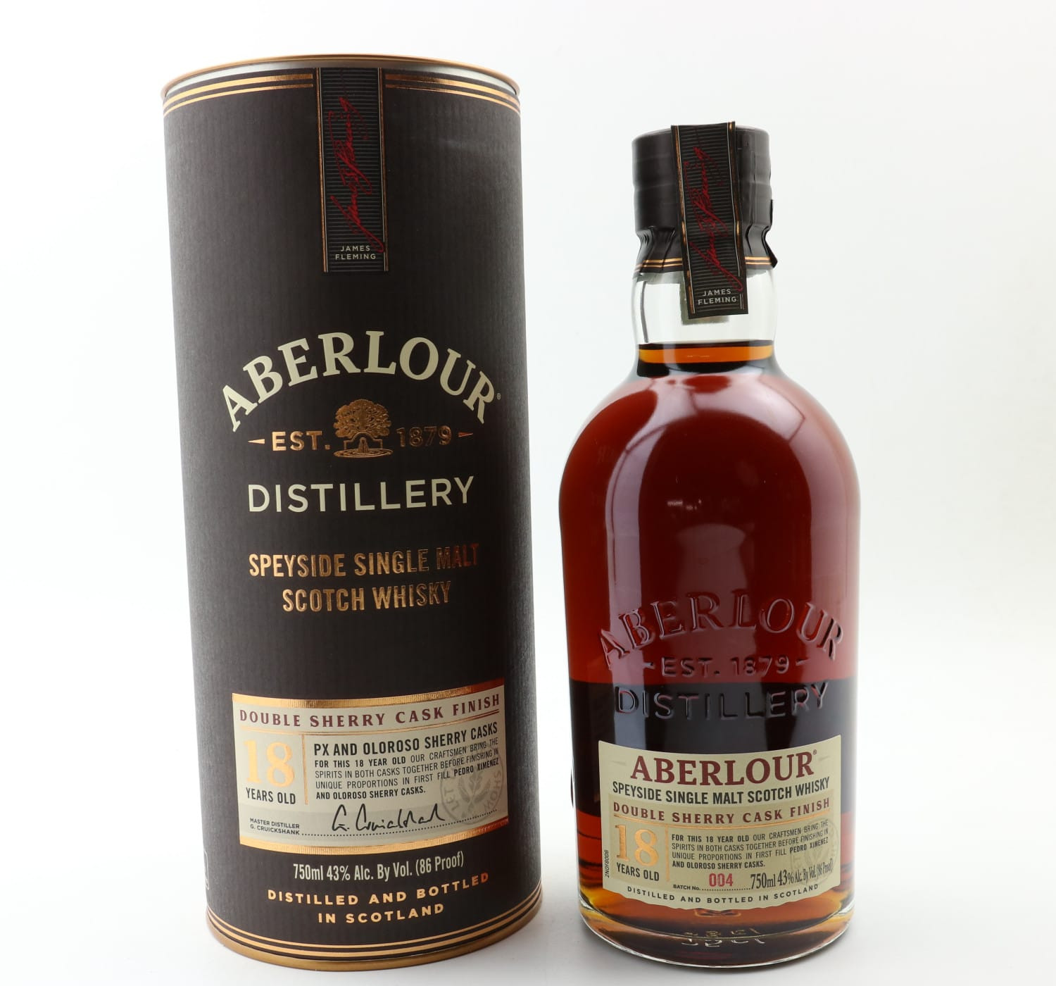 Aberlour 18 Year Old Double Sherry Cask Batch #04 75cl Whisky