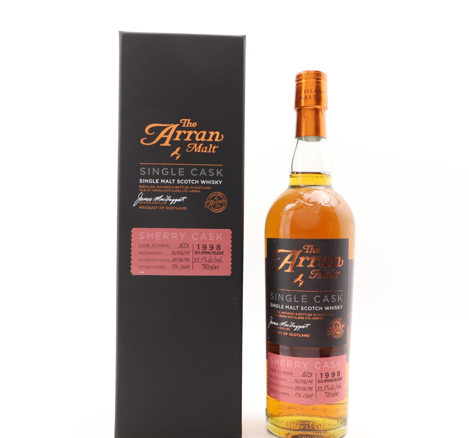 Arran 1998 Sherry Single Cask #815 Whisky 