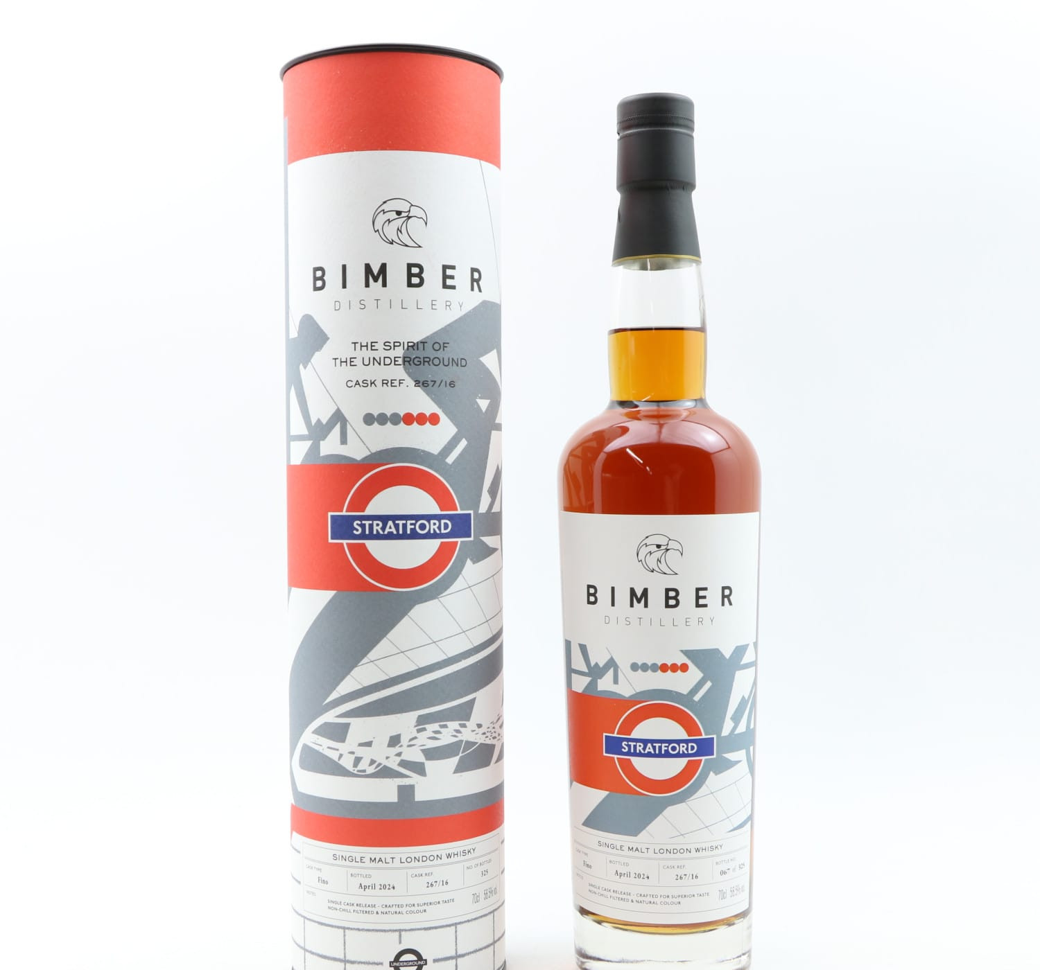 Bimber Single Cask #267/16 The Spirit Of The Underground Stratford Whisky