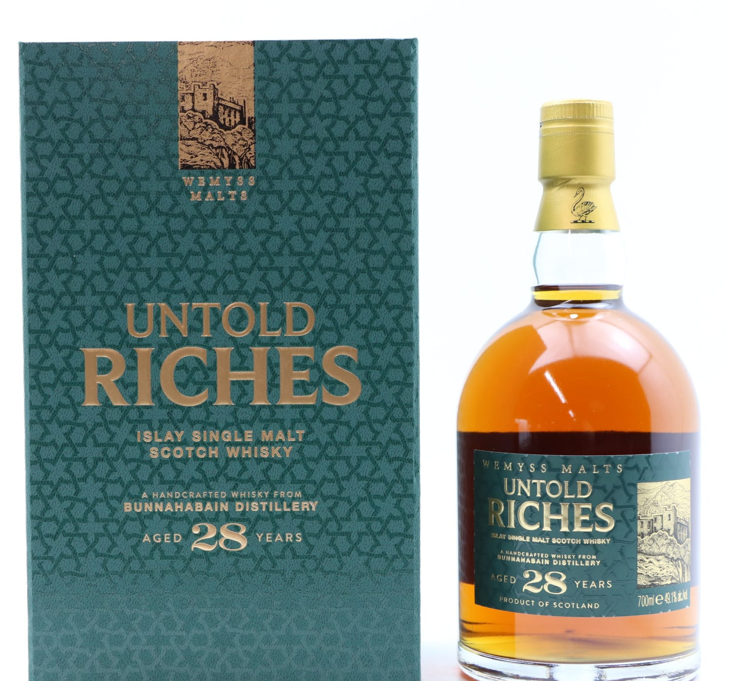 Bunnahabhain 28 Year Old Untold Riches Wemyss Malts Whisky