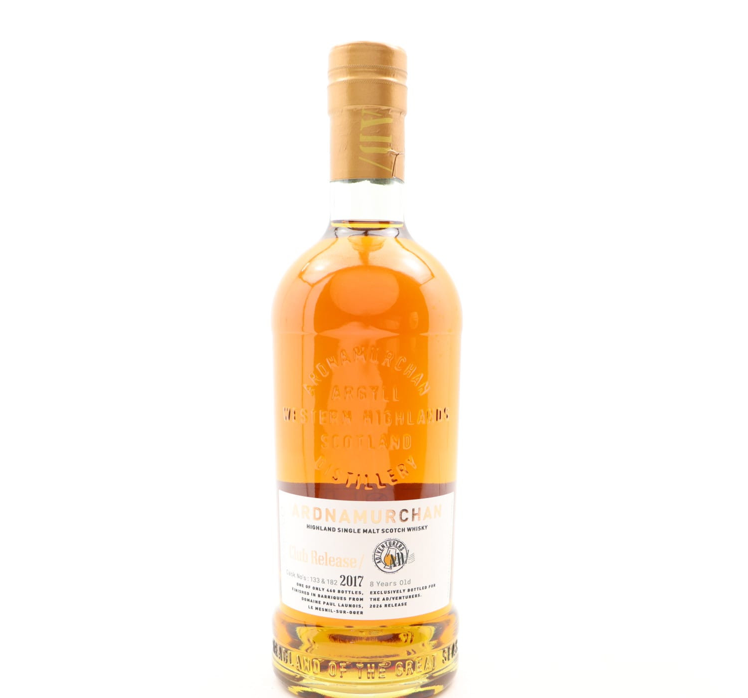 Ardnamurchan 2017 8 Year Old Club Release Whisky 