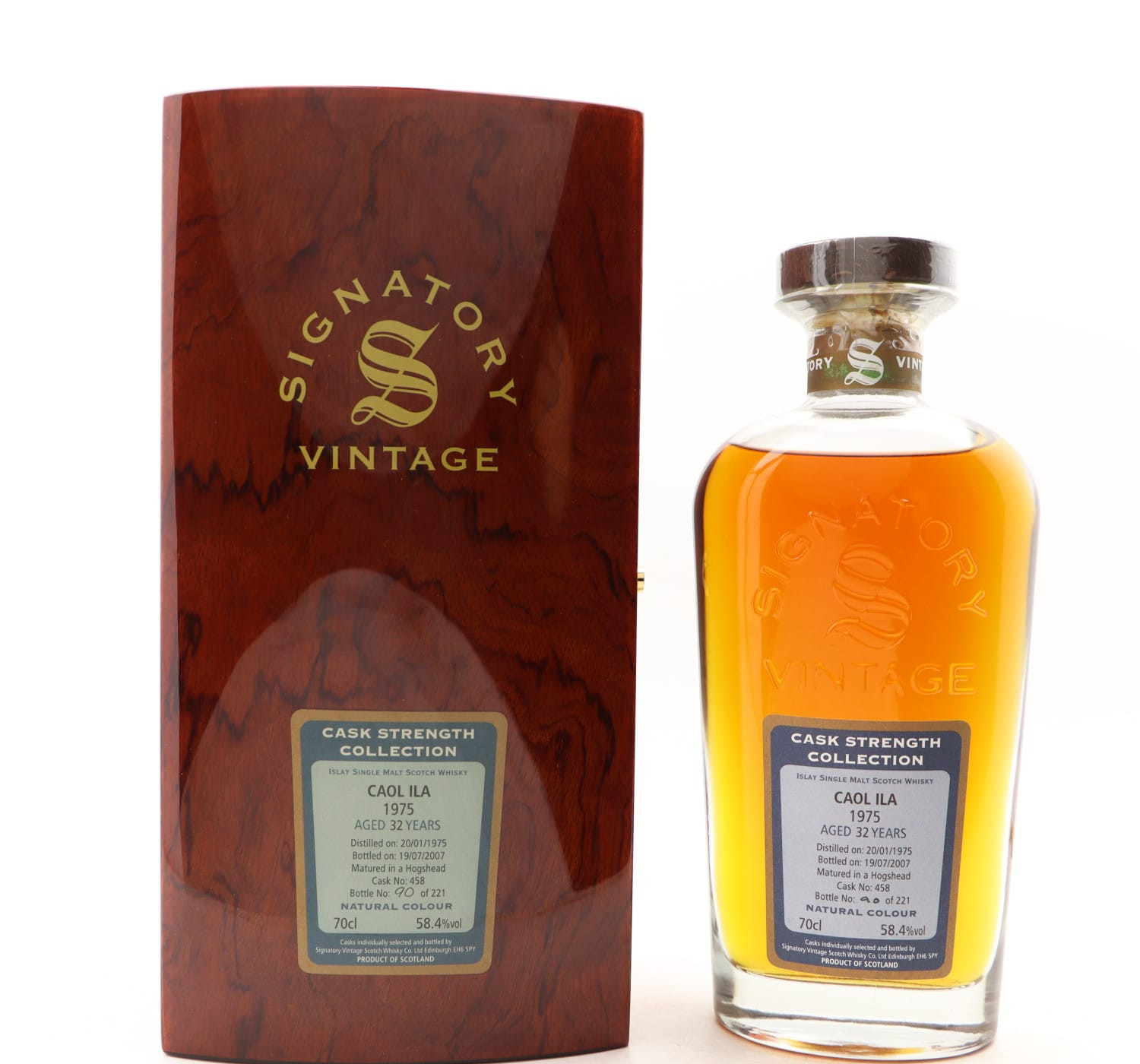 Caol Ila 1975 32 Year Old Signatory Whisky 