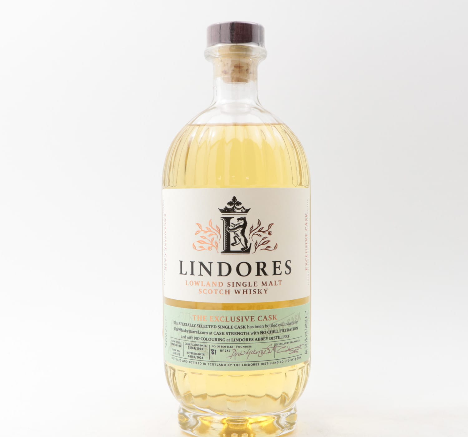Lindores Abbey 2019 Exclusive Cask #383 Whisky