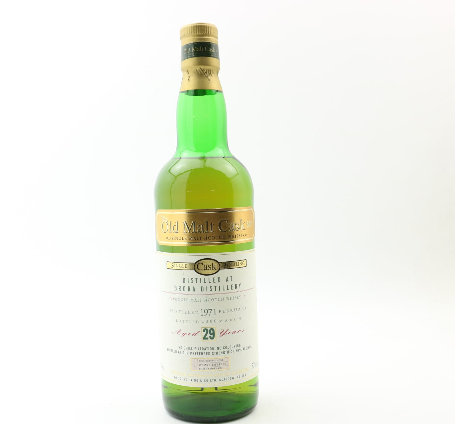 Brora 1971 29 Year Old Old Malt Cask Whisky 