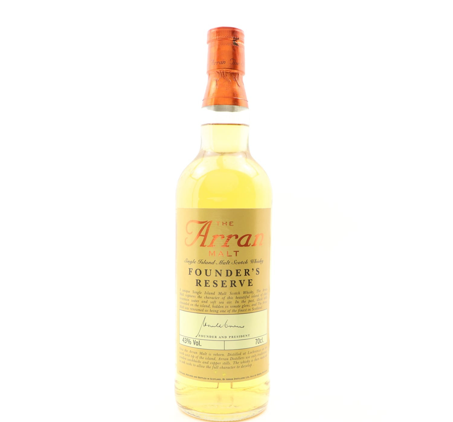 Arran Founder’s Reserve Whisky 