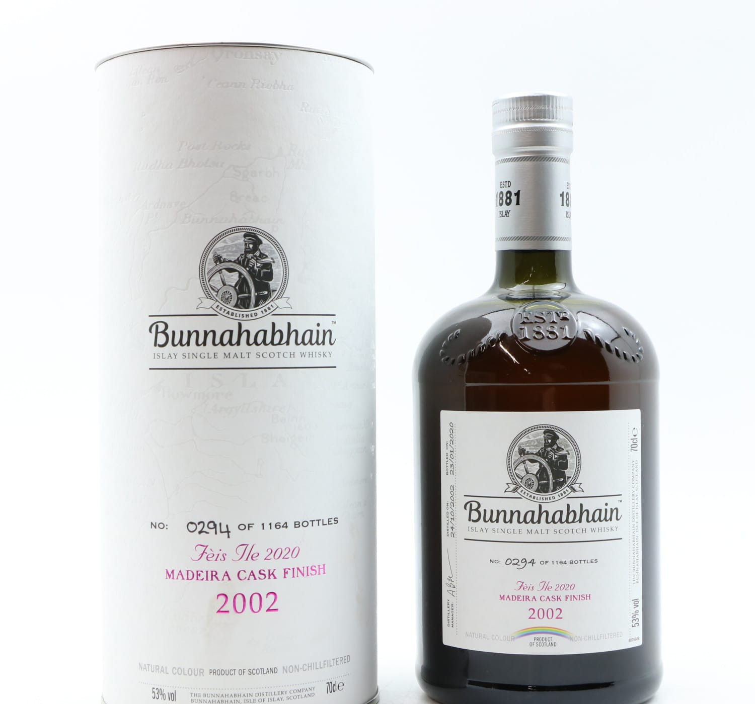 Bunnahabhain Feis Ile 2020 2002 Madeira Cask Whisky