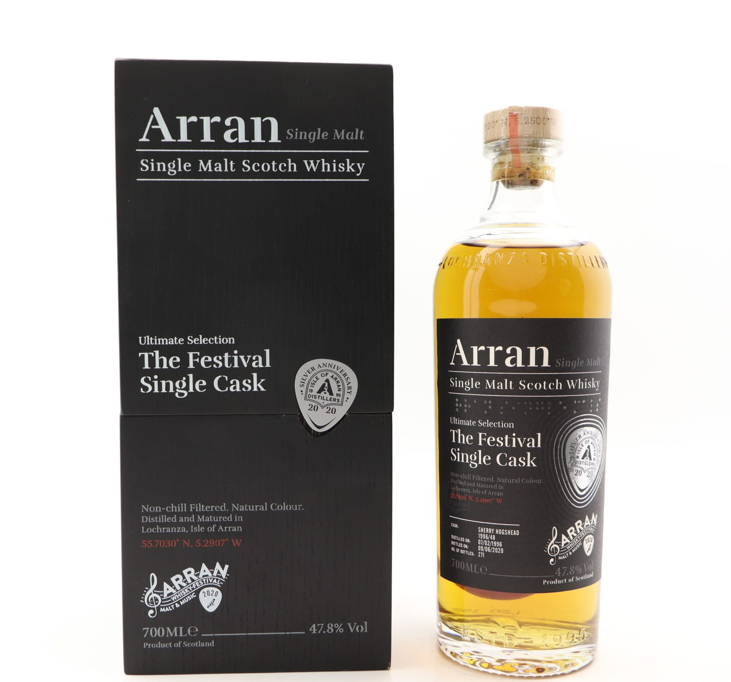 Arran 1996 Single Cask #48 Malt & Music Festival 2020 Whisky 