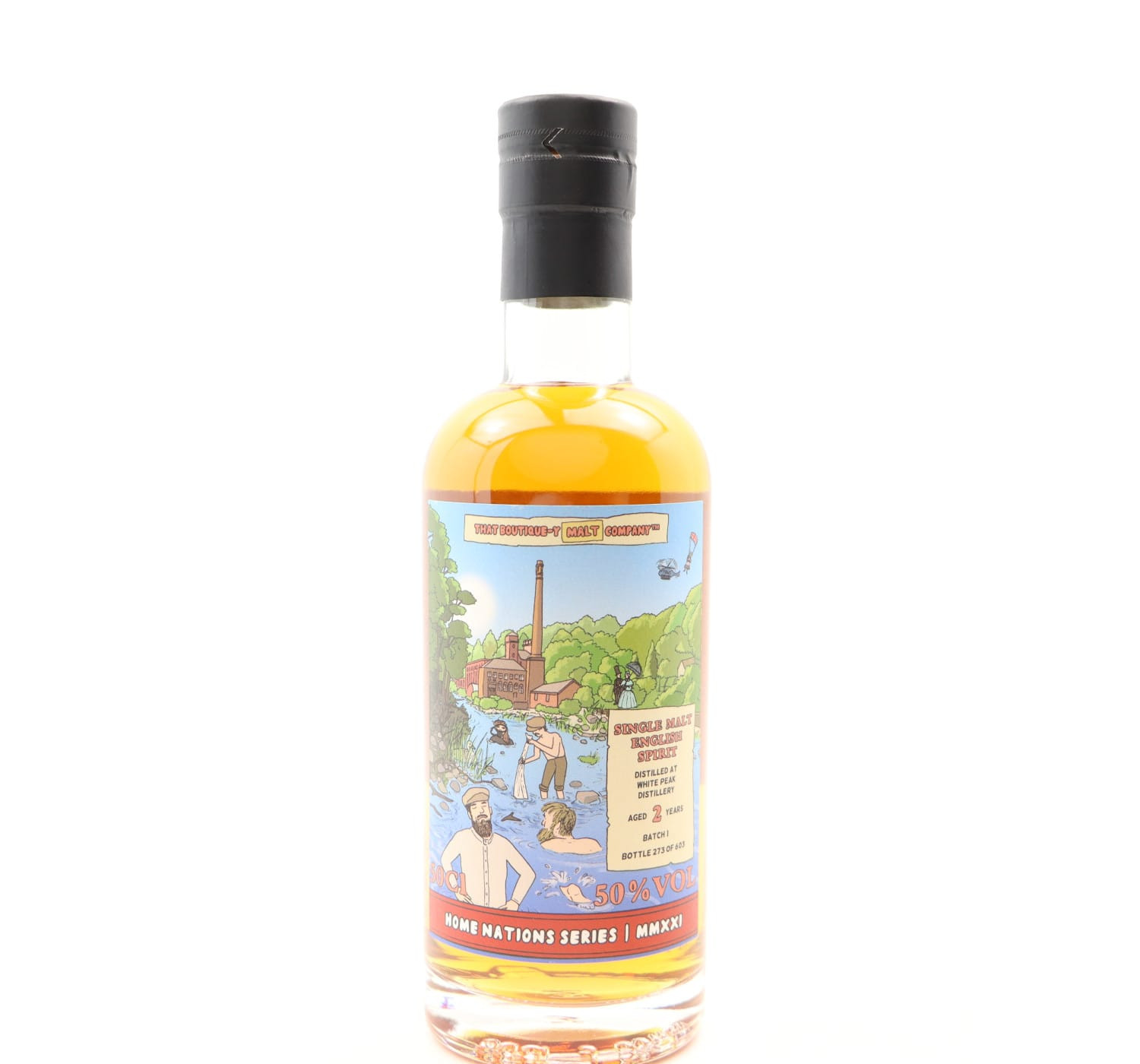 Boutique-y Malt Co White Peak 2 Year Old Batch #1 50cl Whisky 