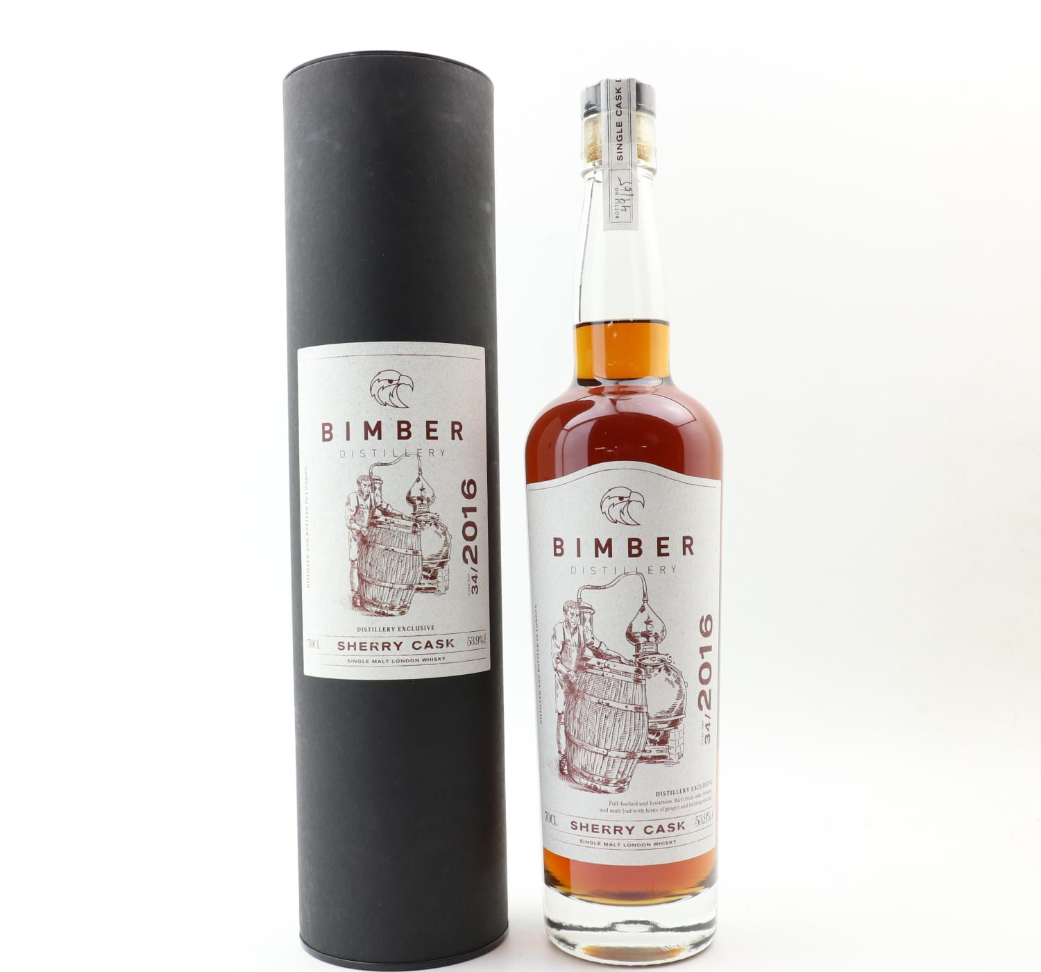 Bimber 2016 Single Cask #34 Distillery Exclusive Whisky 