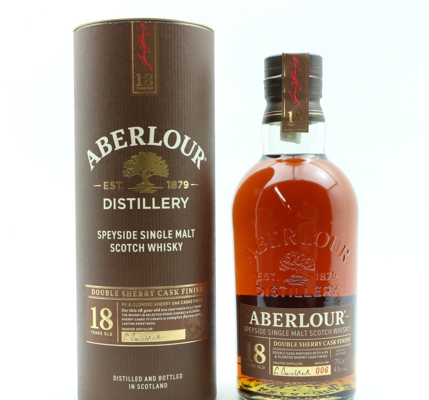 Aberlour 18 Year Old Double Sherry Cask Batch #06 Whisky 