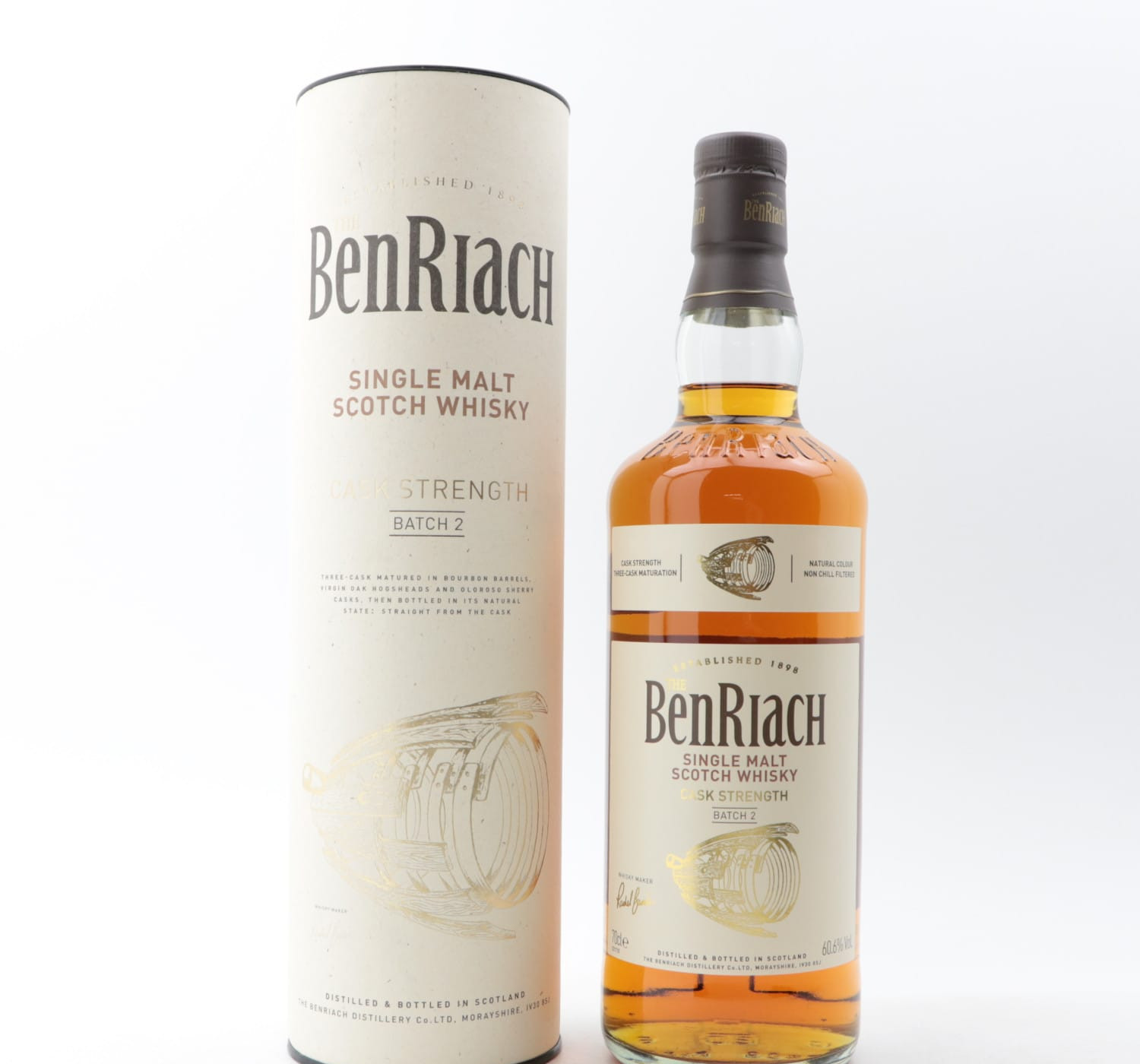 BenRiach Cask Strength Batch #2 Whisky 