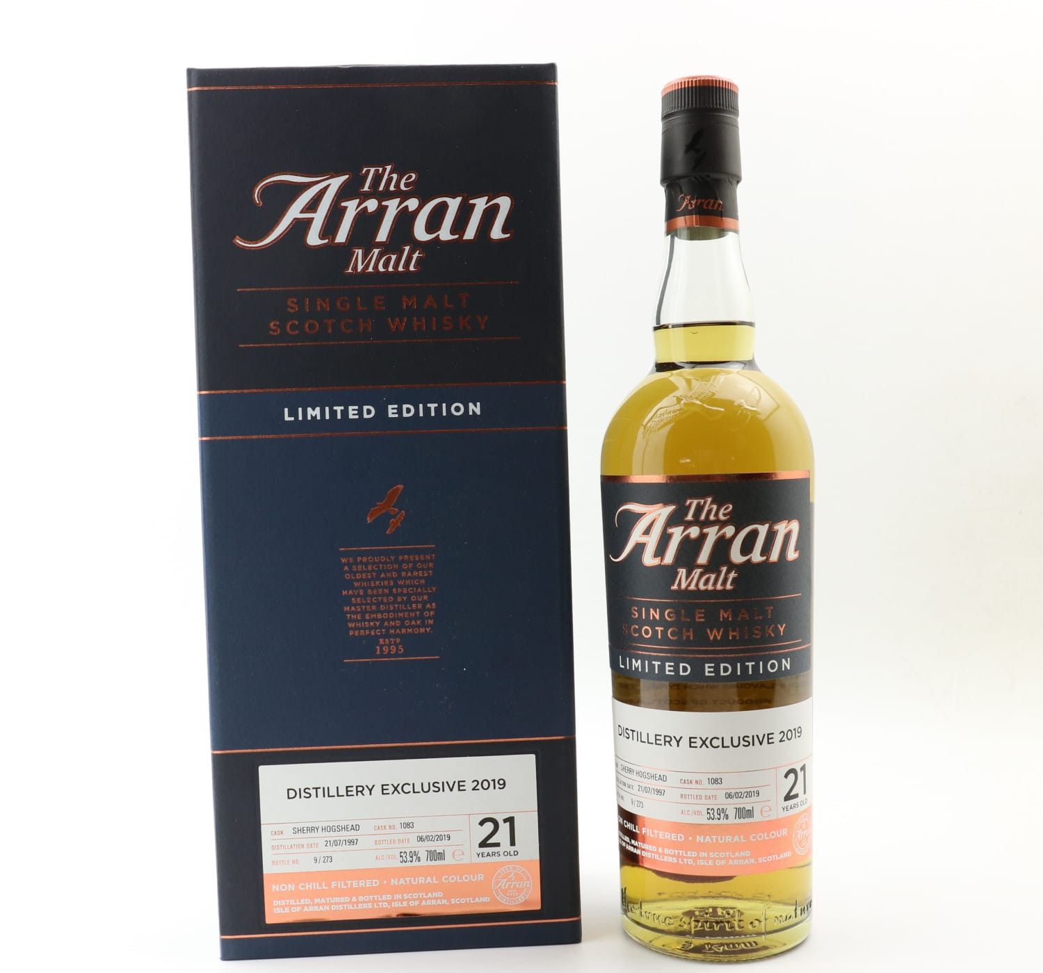 Arran 1997 21 Year Old Single Cask #1083 Distillery Exclusive Whisky 