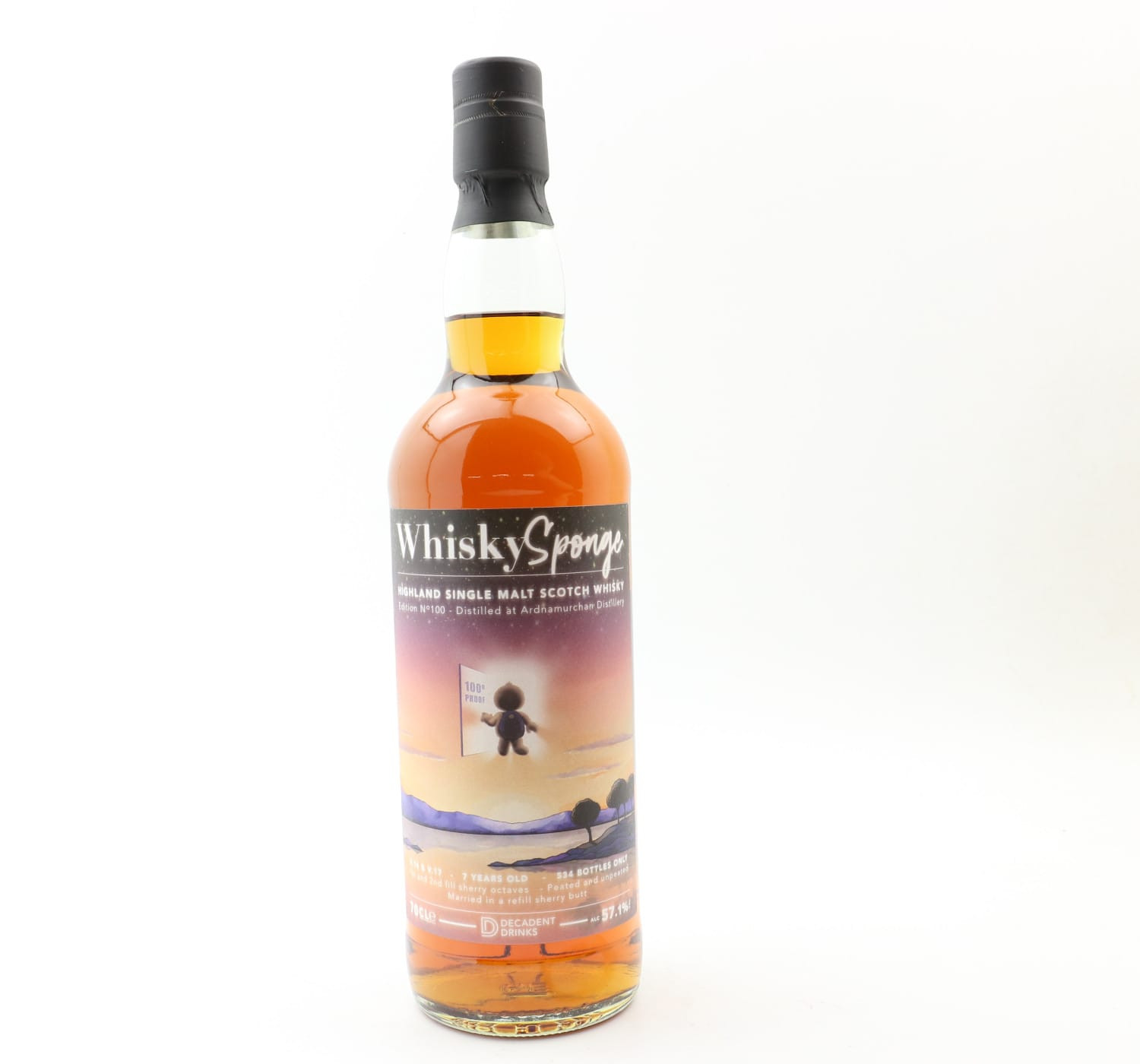 Ardnamurchan 7 Year Old Whisky Sponge Edition No.100 Whisky 