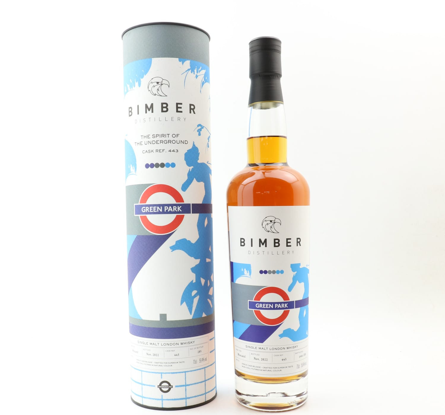 Bimber Single Cask #443 The Spirit Of The Underground Green Park Whisky