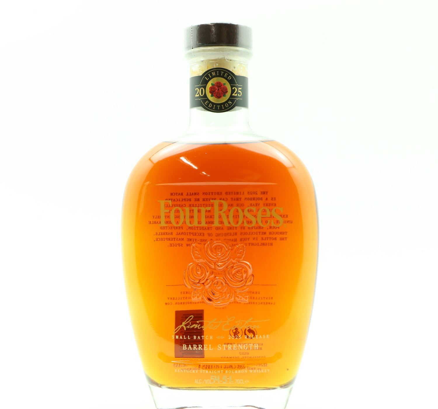Four Roses Small Batch Barrel Strength 2025 Release Whisky 