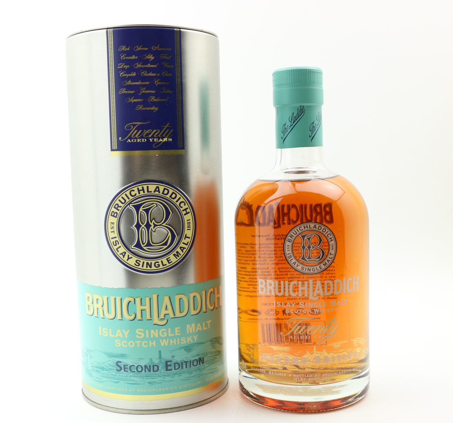 Bruichladdich 20 Year Old Second Edition Whisky 
