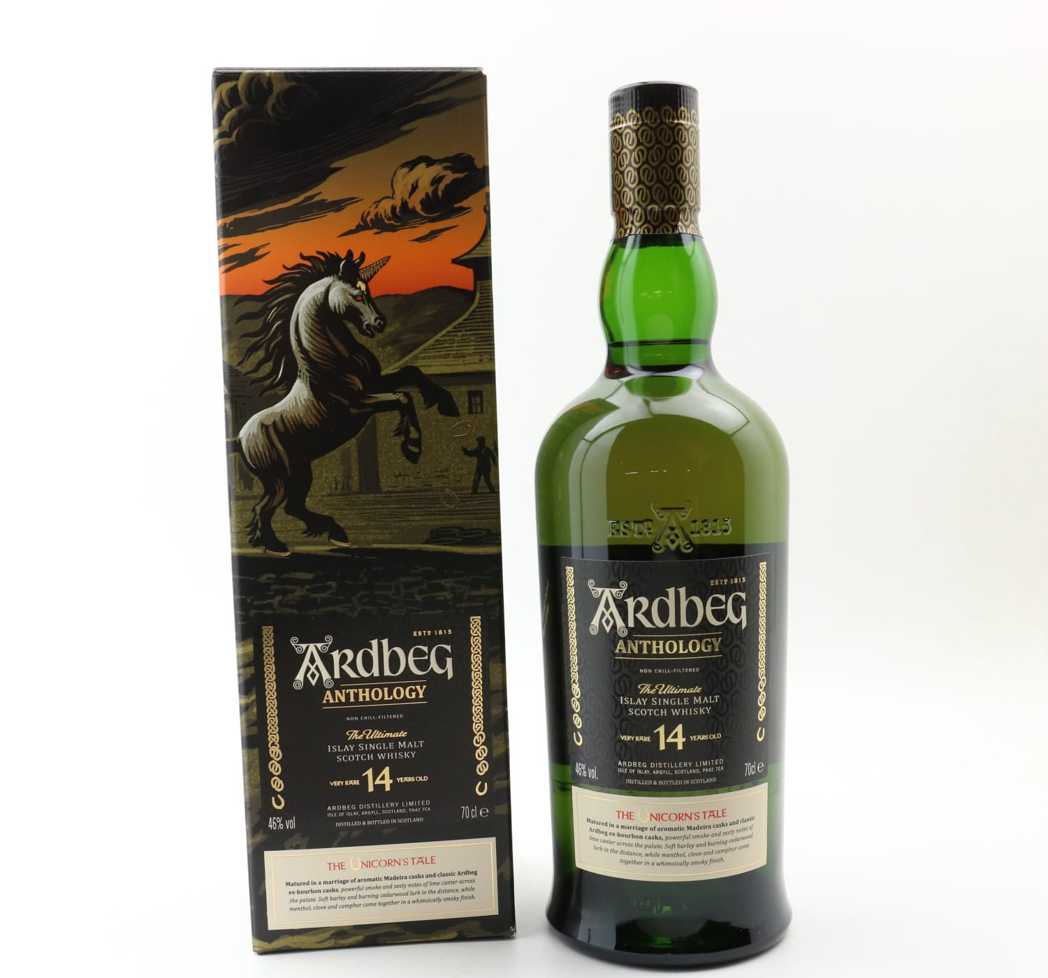 Ardbeg 14 Year Old Anthology Unicorn’s Tale Whisky 