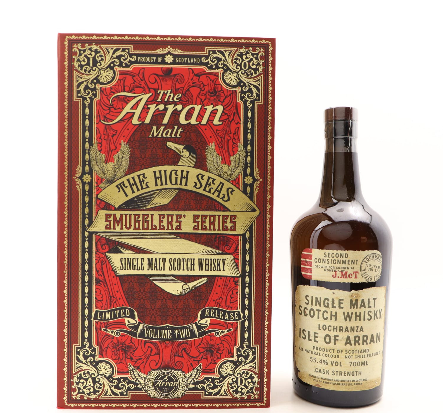 Arran Smugglers’ Series – Volume Two ‘The High Seas’ Whisky 