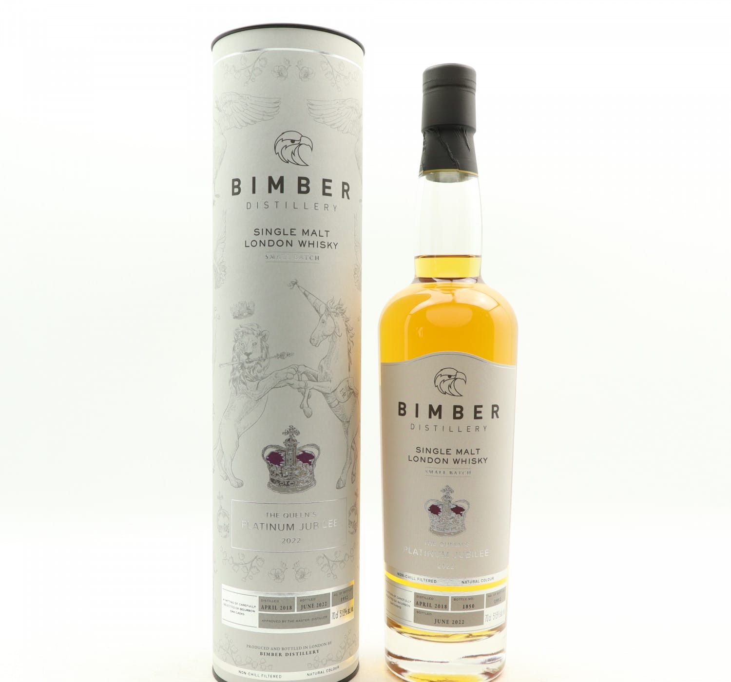Bimber 2018 The Queen’s Platinum Jubilee 2022 Whisky