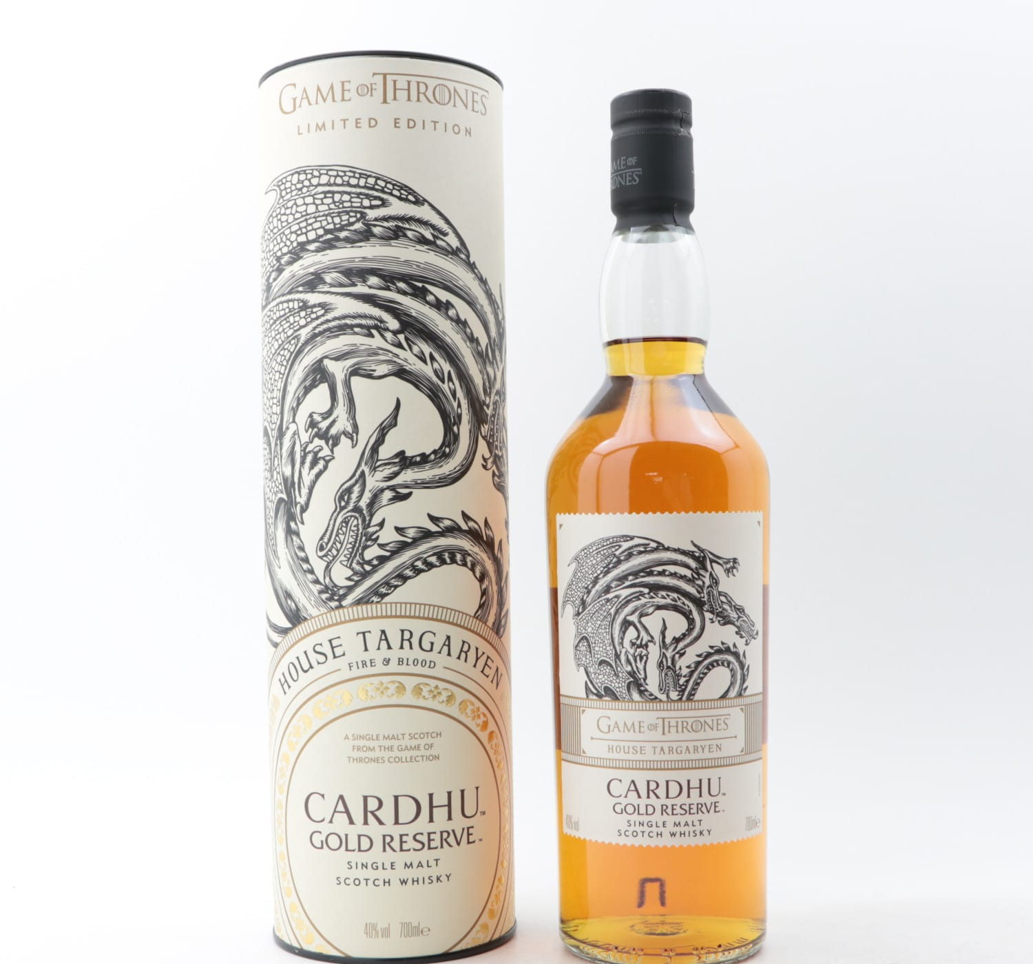 Cardhu Gold Reserve Game Of Thrones ‘House Targaryen’ Whisky