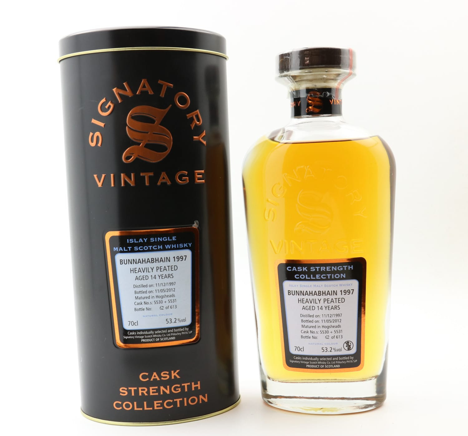 Bunnahabhain 1997 14 Year Old Signatory Whisky