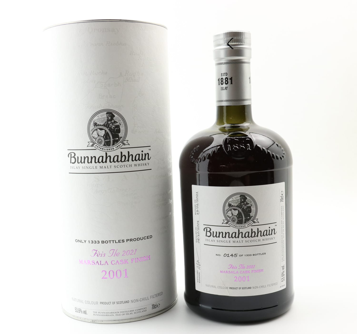 Bunnahabhain 2001 Marsala Cask Finish Feis Ile 2021 Whisky 