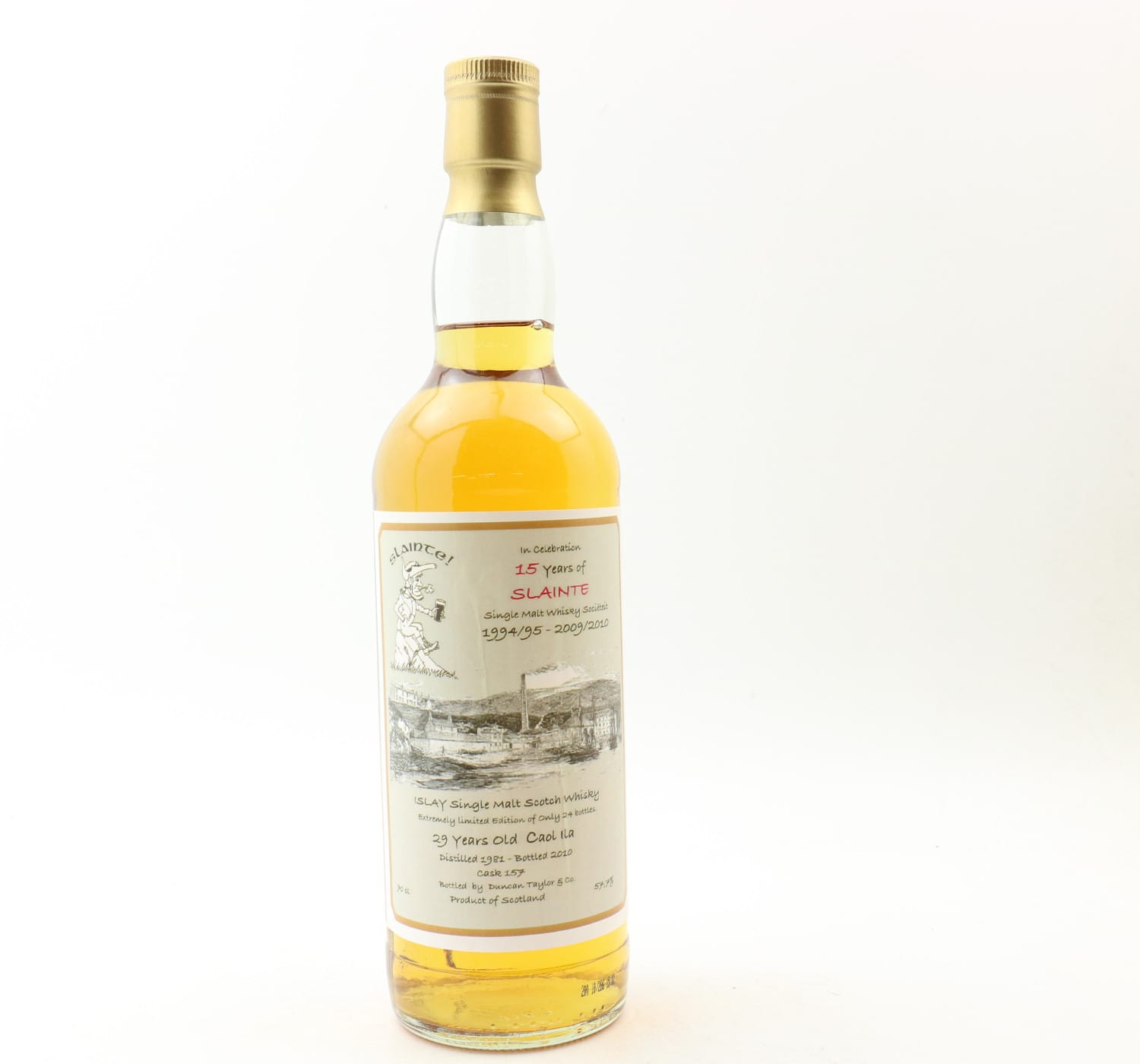 Caol Ila 1981 29 Year Old Duncan Taylor To Celebrate 15 Years of Slainte Whisky 