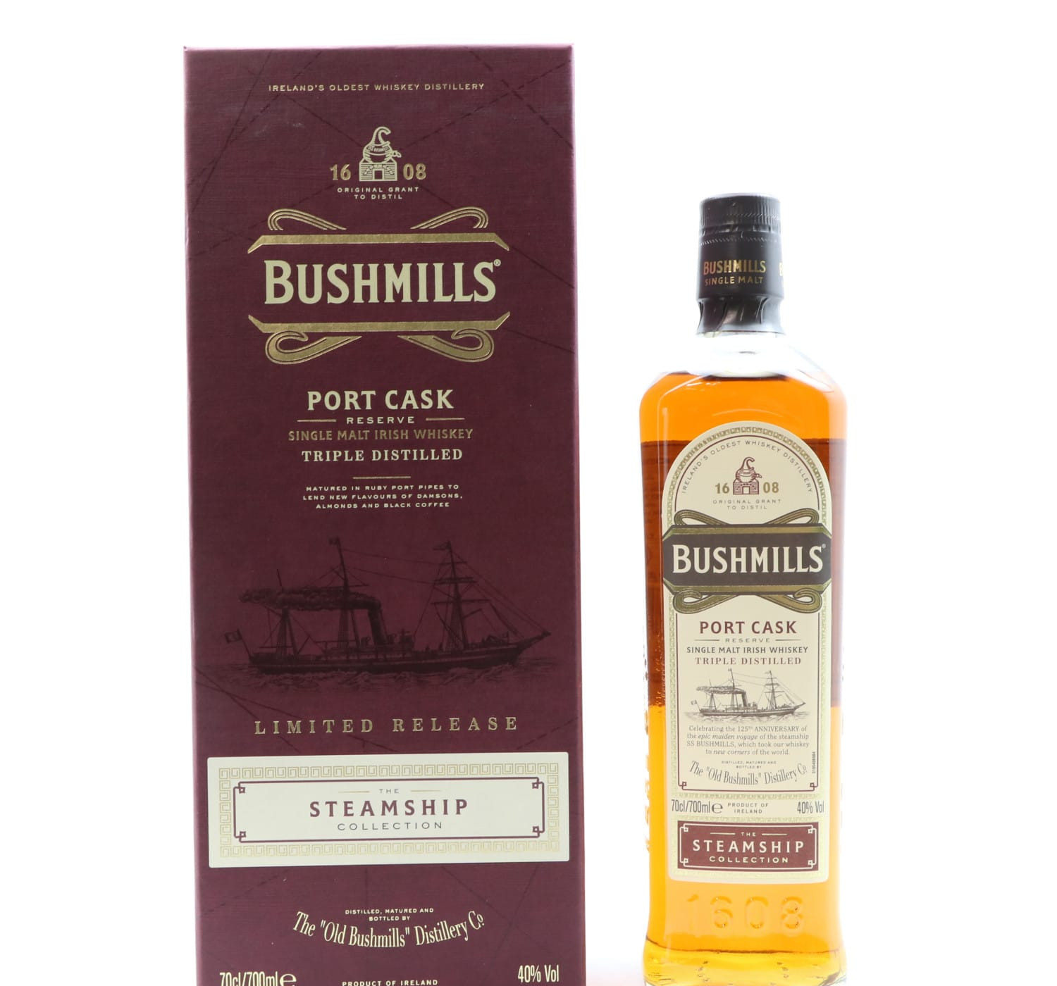 Bushmills Port Cask Steamship Collection Whisky 