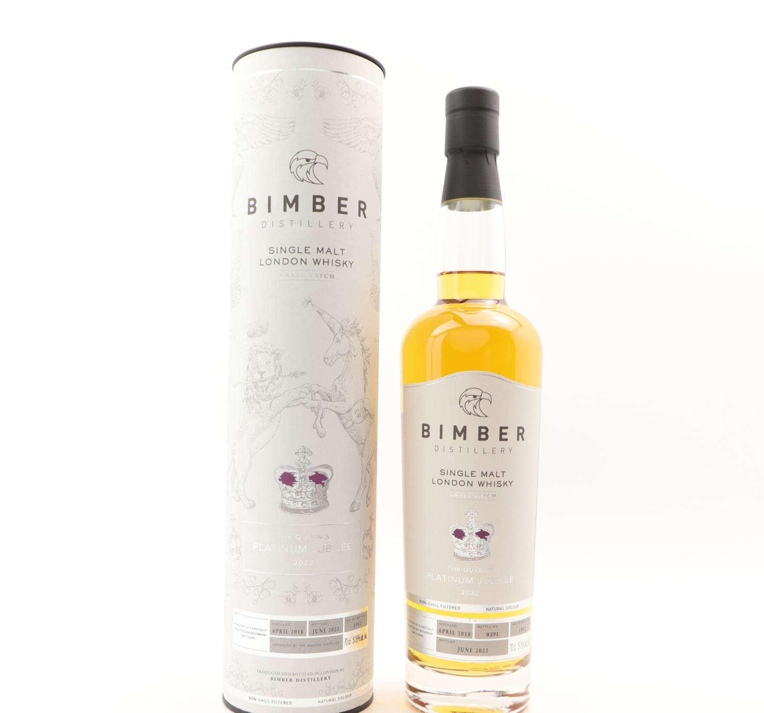 Bimber 2018 The Queen’s Platinum Jubilee 2022 Whisky 