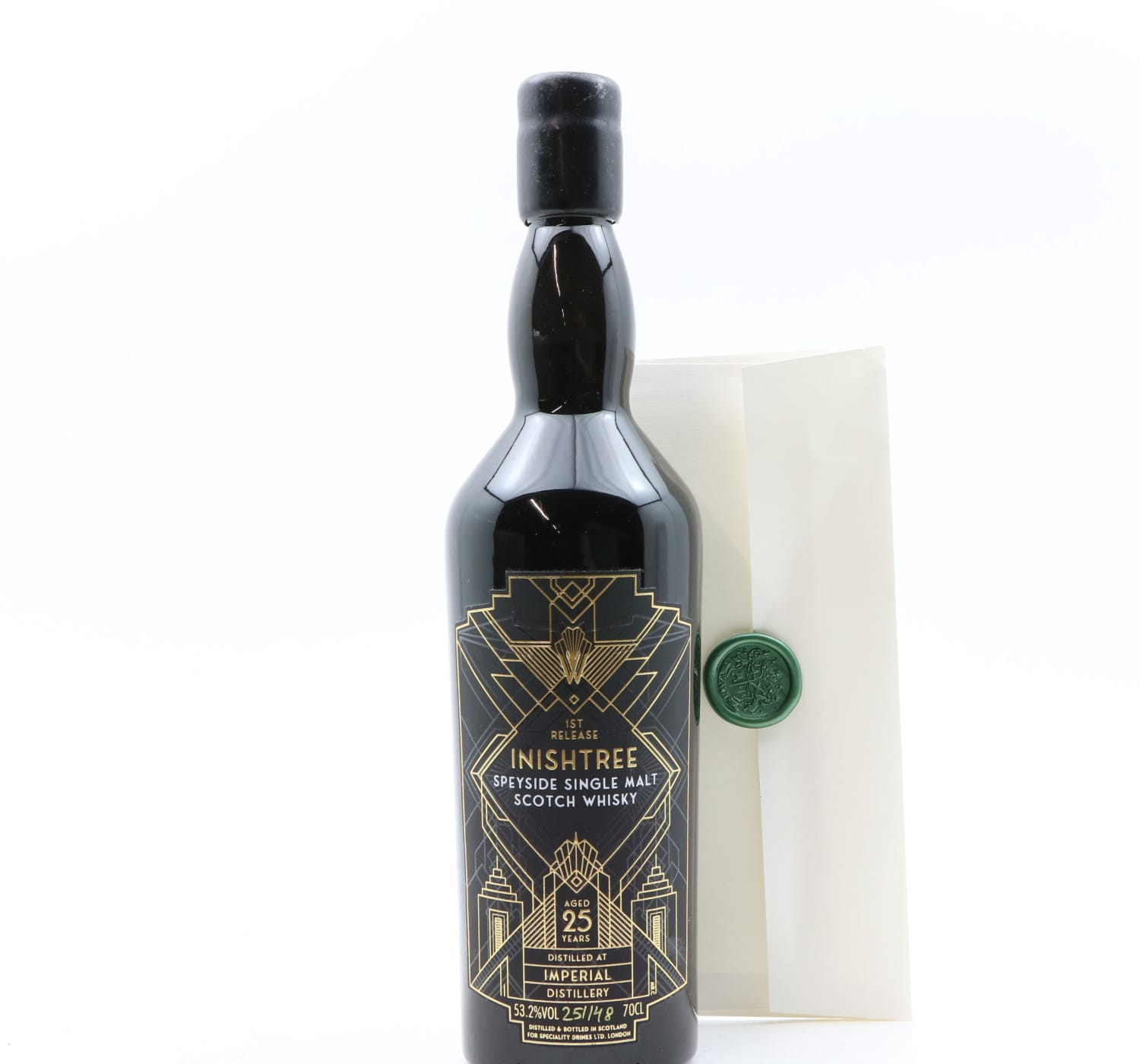Imperial 25 Year Old Inishtree For DC Comics Batman & Park Row Whisky 